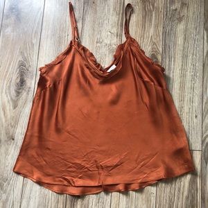 Silk Wilfred spaghetti strap top